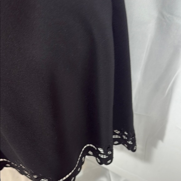 Ted Baker Black Eyelet Lace Halter A-Line Dress Exposed Zip NWOT Sz US 6 (Ted 2) - Picture 11 of 12